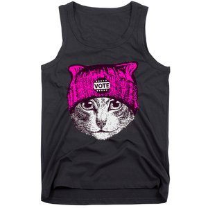 Funny Cat Ladies 2024 Rights Equal Rights Teens Tank Top