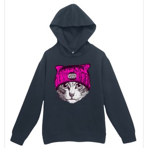 Funny Cat Ladies 2024 Rights Equal Rights Teens Urban Pullover Hoodie