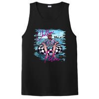 Funny Chillin Like A Felon Summer Trump 2024 Gift PosiCharge Competitor Tank