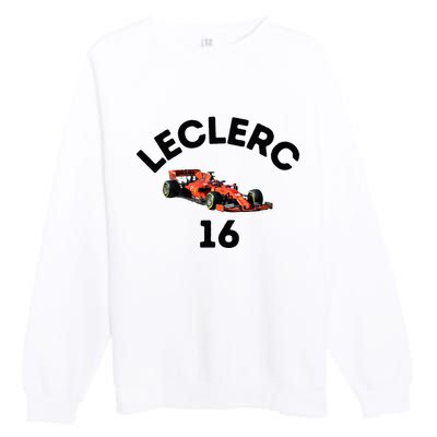 F1 Charles Leclerc Race Premium Crewneck Sweatshirt