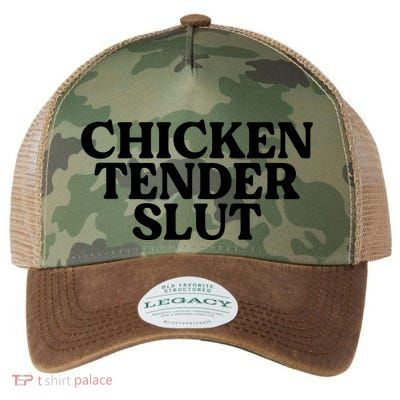 Funny Chicken Lover Gift Chicken Tender Slut Legacy Tie Dye Trucker Hat