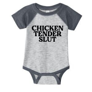 Funny Chicken Lover Gift Chicken Tender Slut Infant Baby Jersey Bodysuit