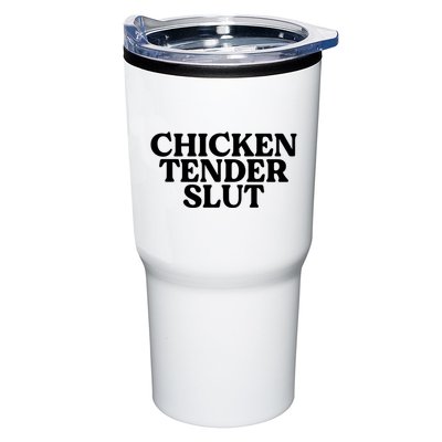 Funny Chicken Lover Gift Chicken Tender Slut Tumbler