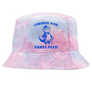 Funny Cat Lover Quote Consider Your Pants Peed Silly Cat Tie-Dyed Bucket Hat