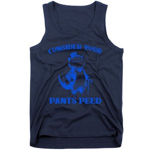 Funny Cat Lover Quote Consider Your Pants Peed Silly Cat Tank Top