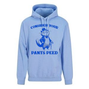 Funny Cat Lover Quote Consider Your Pants Peed Silly Cat Unisex Surf Hoodie