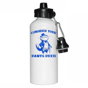 Funny Cat Lover Quote Consider Your Pants Peed Silly Cat Aluminum Water Bottle