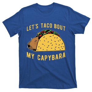 Funny Capybaras Lets Taco Bout My Capybara Capibara Capy T-Shirt