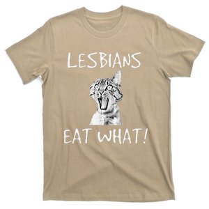 Funny Cat Lesbians Eat What T-Shirt