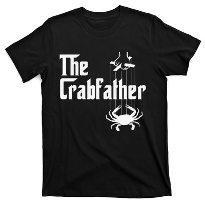 Funny Crab Lover Crabbing The Crabfather Crabber T-Shirt