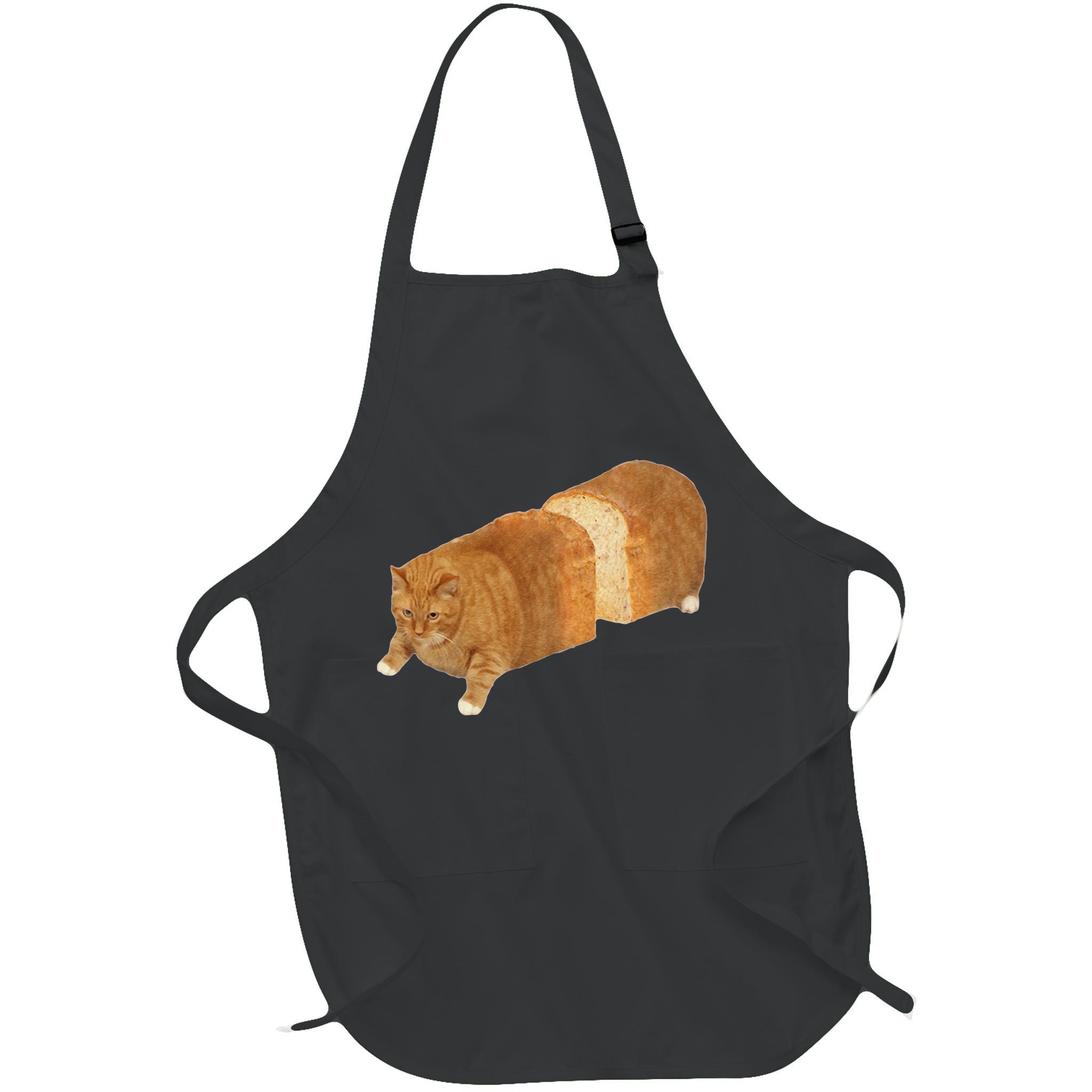 Funny Cat Loaf Cat Bread Cat Lovers Kitty Kitten Women Apron