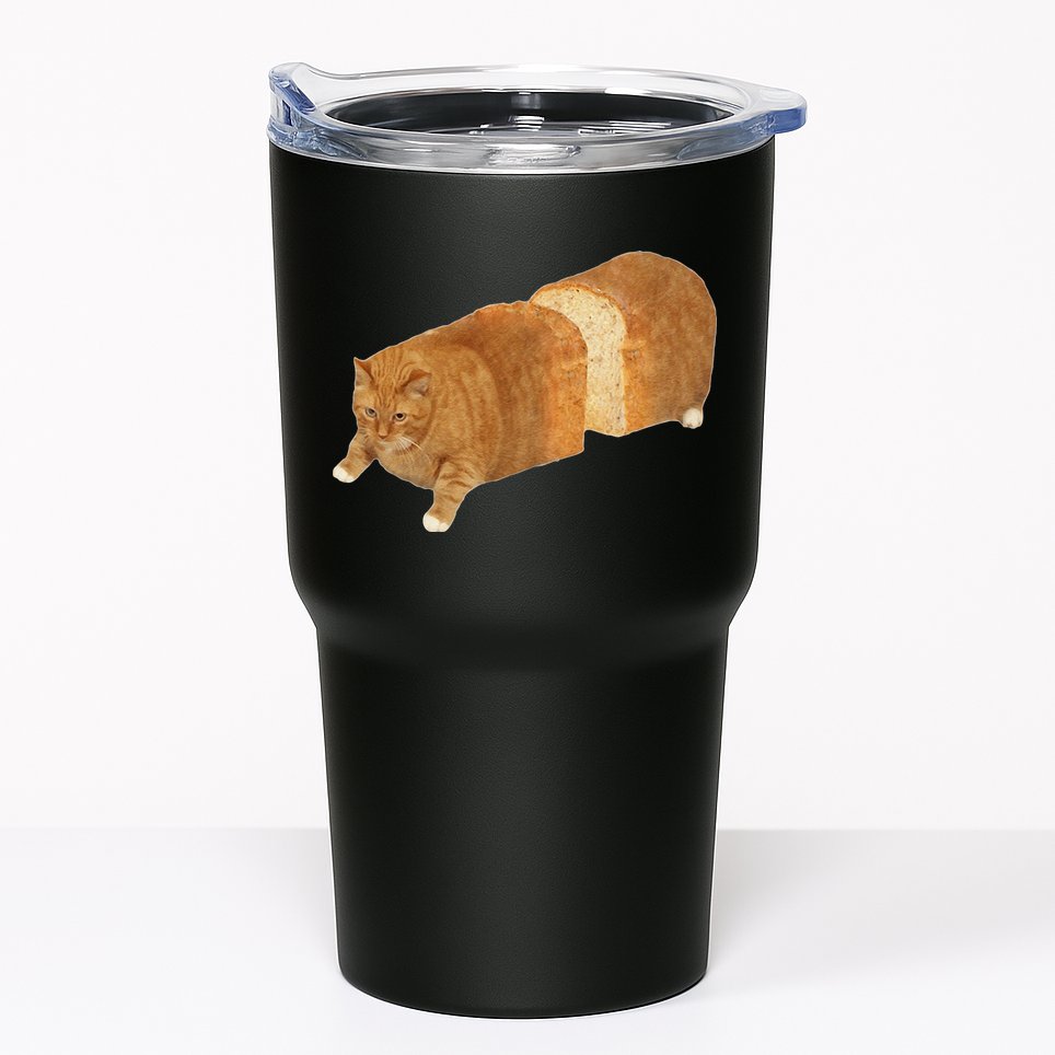 Funny Cat Loaf Cat Bread Cat Lovers Kitty Kitten Women Tumbler