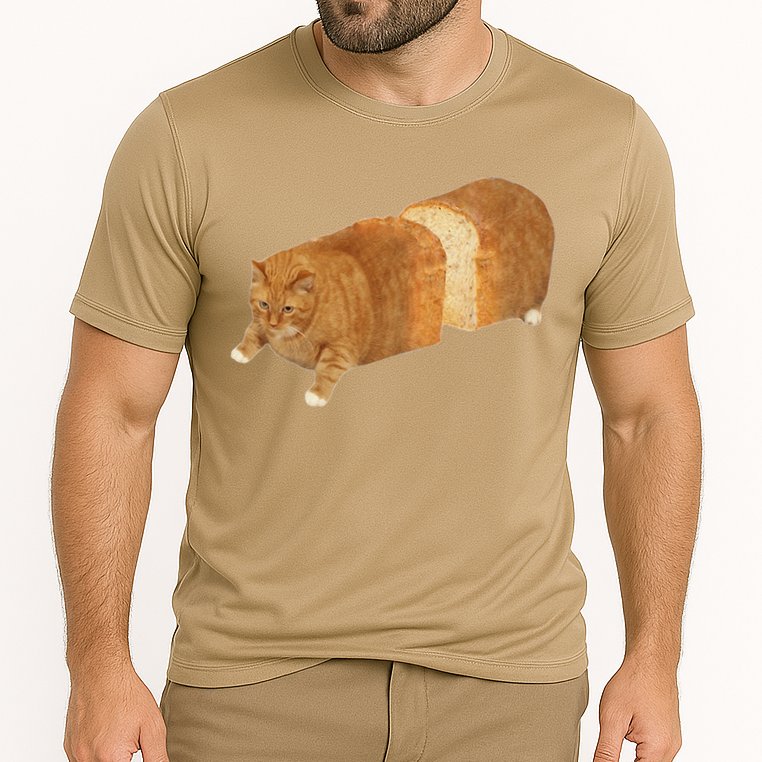 Funny Cat Loaf Cat Bread Cat Lovers Kitty Kitten Women Cooling Performance Crew T-Shirt