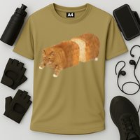 Funny Cat Loaf Cat Bread Cat Lovers Kitty Kitten Women Cooling Performance Crew T-Shirt