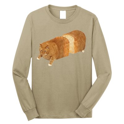 Funny Cat Loaf Cat Bread Cat Lovers Kitty Kitten Women Long Sleeve Shirt