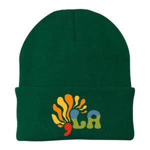 Funny Comma La Kamala Harris Punctuation La Knit Cap Winter Beanie