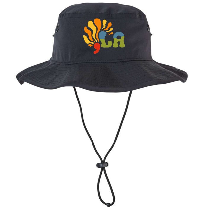 Funny Comma La Kamala Harris Punctuation La Legacy Cool Fit Booney Bucket Hat