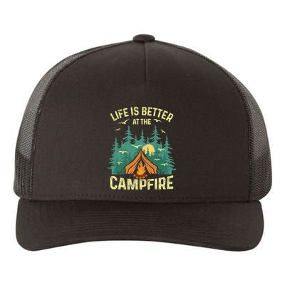 Funny Camping Lover Design For Camping Vacationist Yupoong Adult 5-Panel Trucker Hat