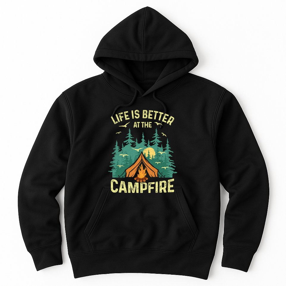 Funny Camping Lover Design For Camping Vacationist Hoodie