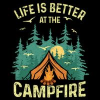 Funny Camping Lover Design For Camping Vacationist Backpack