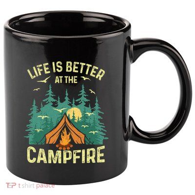 Funny Camping Lover Design For Camping Vacationist 11oz C Handle Ceramic Mug