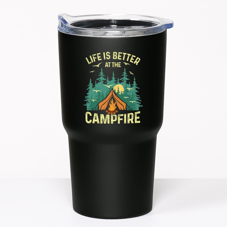 Funny Camping Lover Design For Camping Vacationist Tumbler