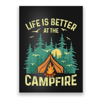 Funny Camping Lover Design For Camping Vacationist Poster
