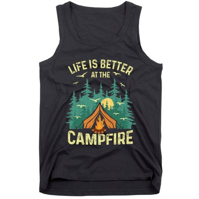 Funny Camping Lover Design For Camping Vacationist Tank Top