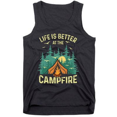 Funny Camping Lover Design For Camping Vacationist Tank Top