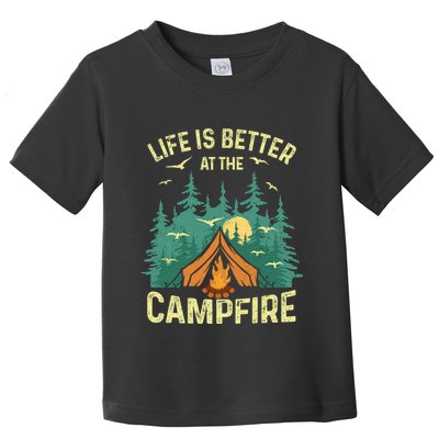 Funny Camping Lover Design For Camping Vacationist Toddler T-Shirt