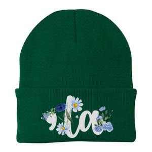 Flower Comma La Kamala Harris For President 2024 Election Knit Cap Winter Beanie