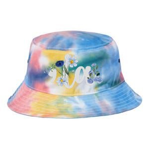 Flower Comma La Kamala Harris For President 2024 Election Tie Dye Newport Bucket Hat