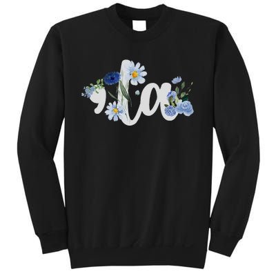 Flower Comma La Kamala Harris For President 2024 Election Sweatshirt