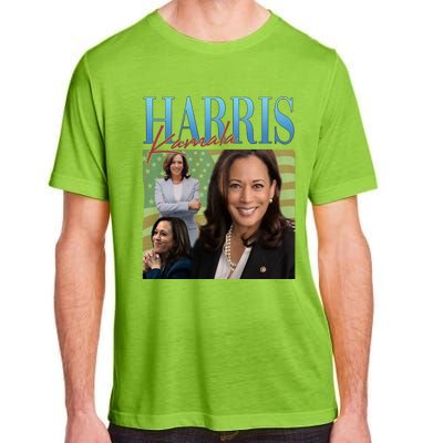 Funny Cat Lovers Kamala Harris Blue Cats Wave For Kamala Adult ChromaSoft Performance T-Shirt