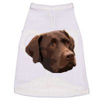 Funny Chocolate Lab Labrador Retriever Dog Head Doggie Tank