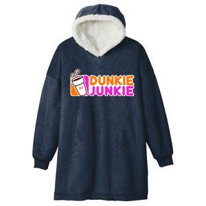 Funny Coffee Lover Hooded Wearable Blanket