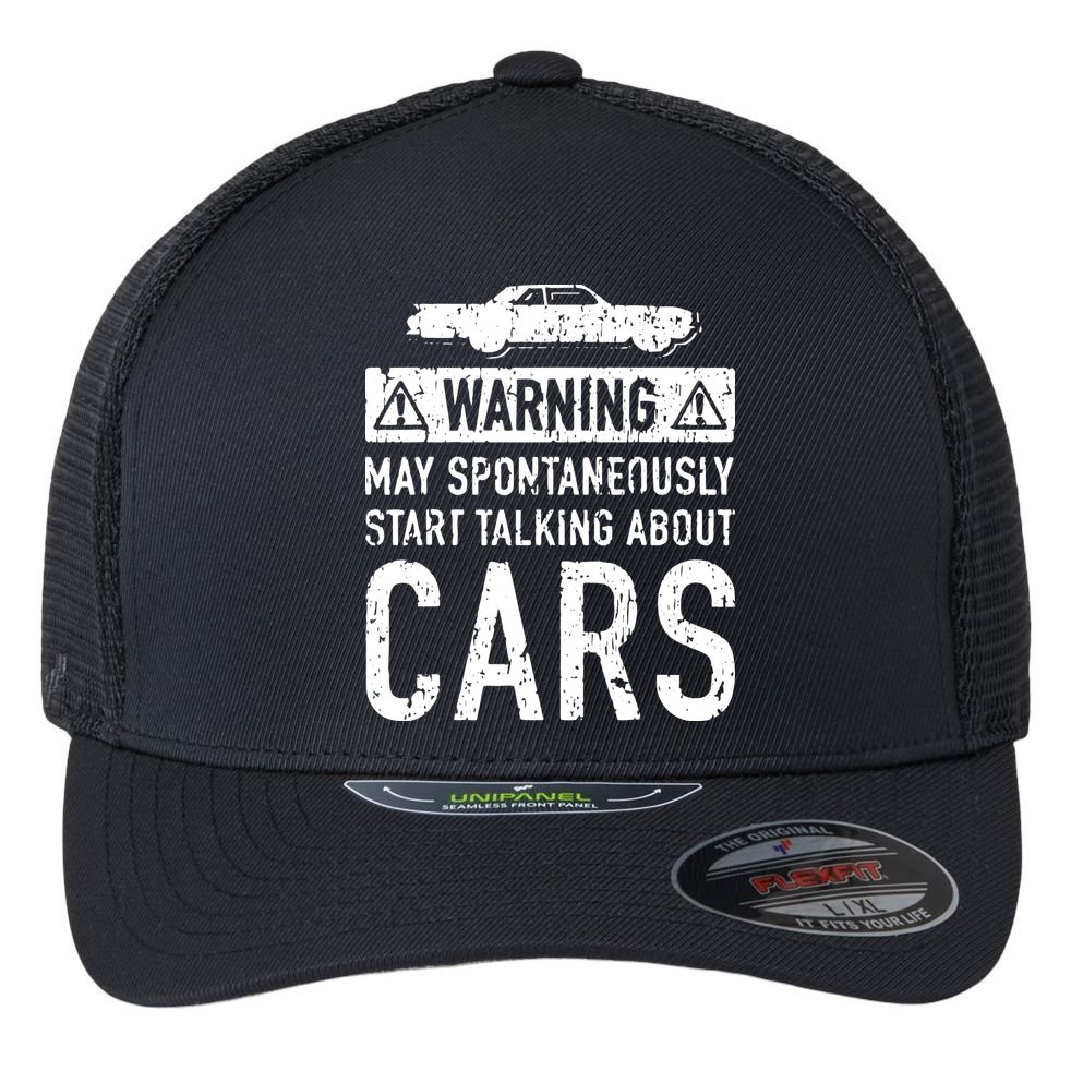 Funny Car Lover Gift Garage Owner Car Fixer Enthusiast Flexfit Unipanel Trucker Cap