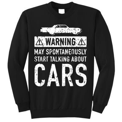 Funny Car Lover Gift Garage Owner Car Fixer Enthusiast Sweatshirt