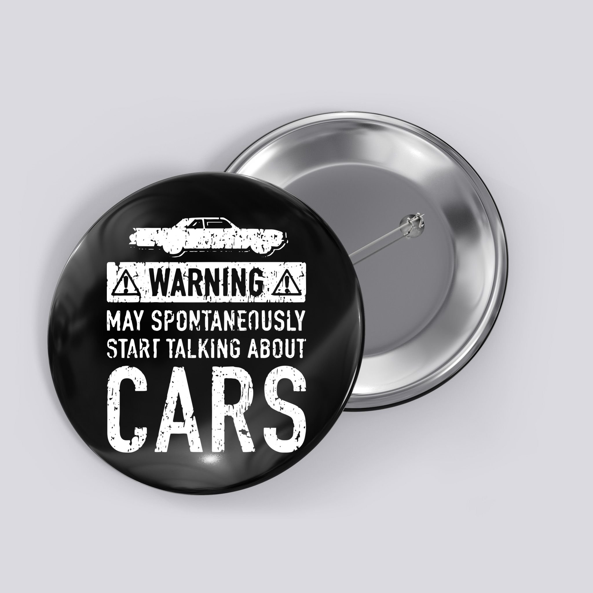 Funny Car Lover Gift Garage Owner Car Fixer Enthusiast Button