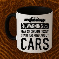 Funny Car Lover Gift Garage Owner Car Fixer Enthusiast Mug
