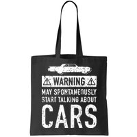 Funny Car Lover Gift Garage Owner Car Fixer Enthusiast Bag