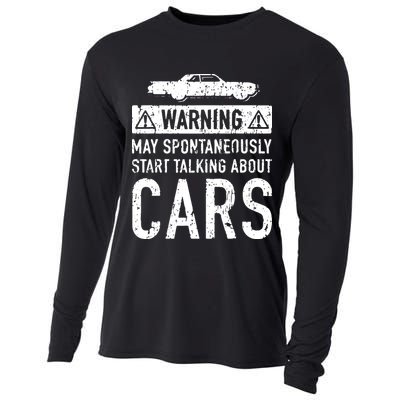 Funny Car Lover Gift Garage Owner Car Fixer Enthusiast Cooling Performance Long Sleeve Crew