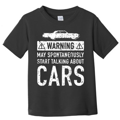 Funny Car Lover Gift Garage Owner Car Fixer Enthusiast Toddler T-Shirt
