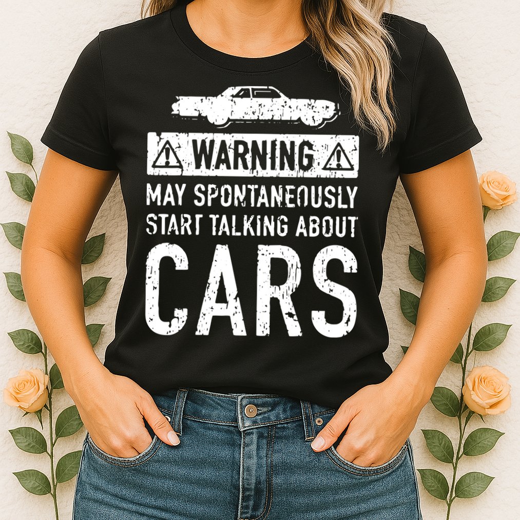 Funny Car Lover Gift Garage Owner Car Fixer Enthusiast Womens T-Shirt