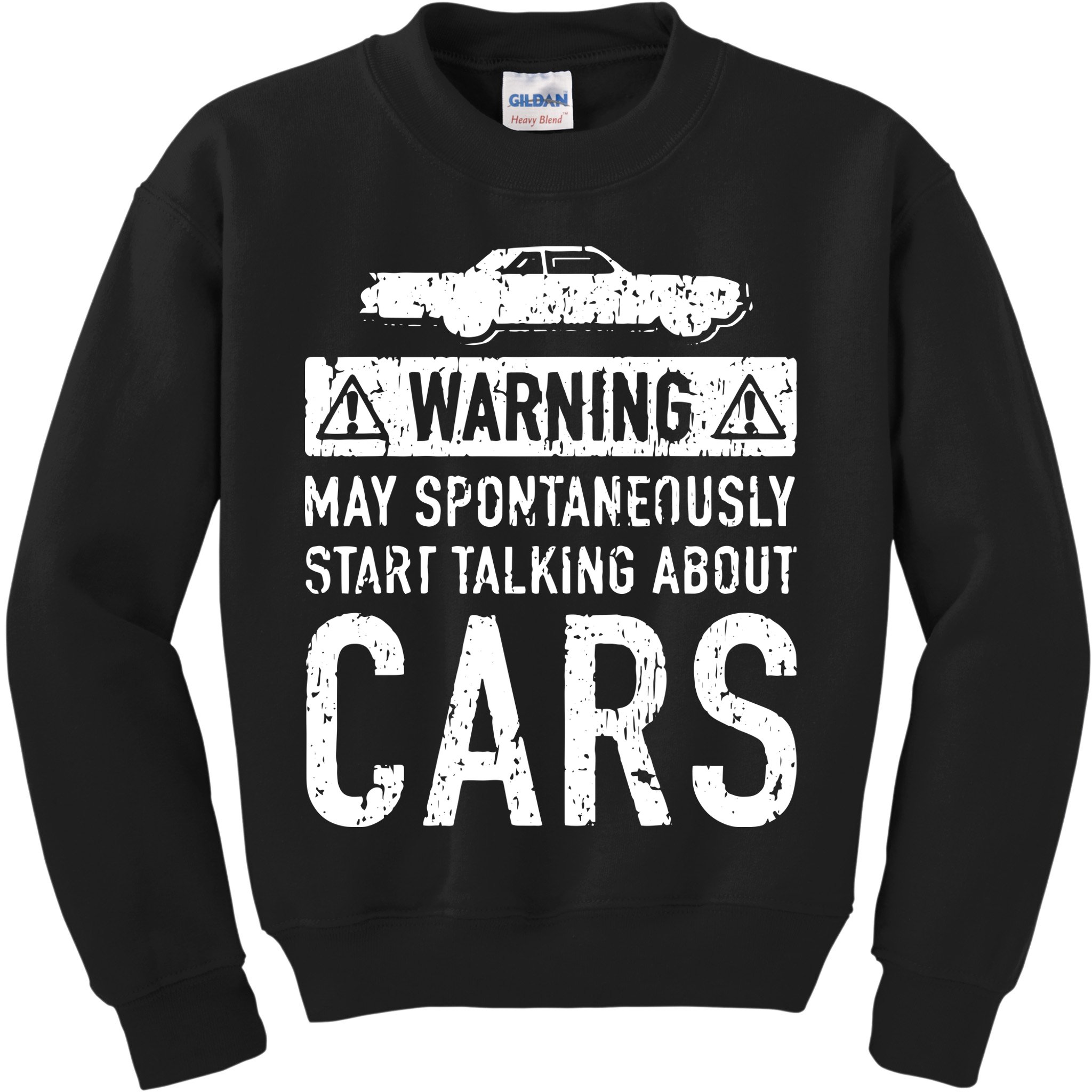 Funny Car Lover Gift Garage Owner Car Fixer Enthusiast Kids Sweatshirt