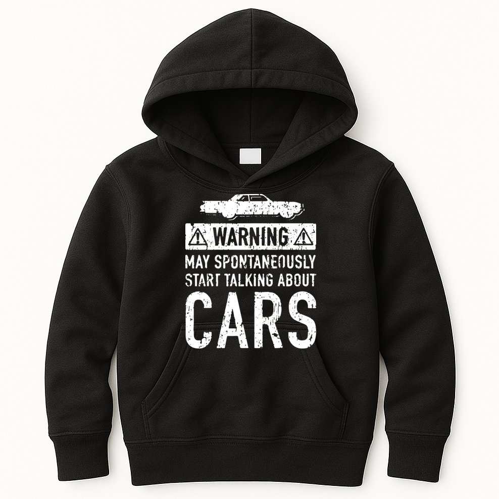 Funny Car Lover Gift Garage Owner Car Fixer Enthusiast Kids Hoodie