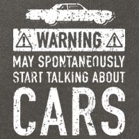Funny Car Lover Gift Garage Owner Car Fixer Enthusiast Cotton Canvas Backpack