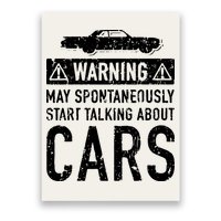 Funny Car Lover Gift Garage Owner Car Fixer Enthusiast Poster