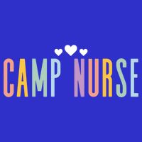 Funny Camping Lover Nursing Matching Summer Camp Nurse Gift V-Neck T-Shirt