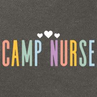 Funny Camping Lover Nursing Matching Summer Camp Nurse Gift Cotton Canvas Backpack